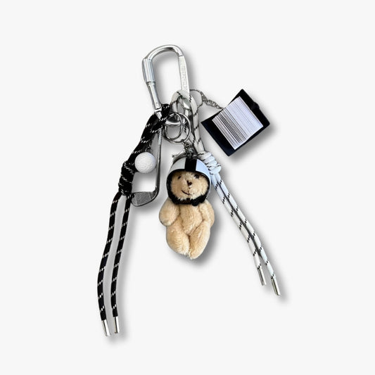 Street Bear Bag Charm – Trendy Tashanger Dames