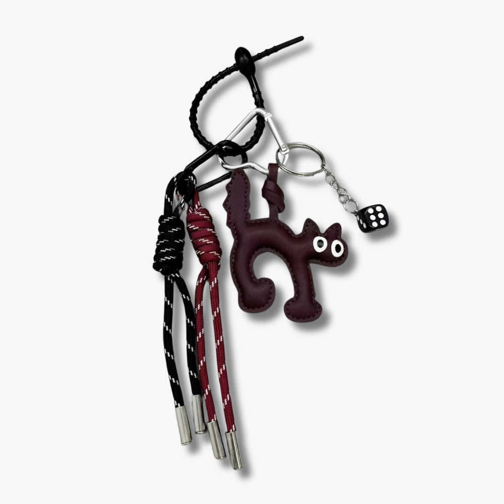 Lucky Cat Bag Charm – Trendy Tashanger Dames
