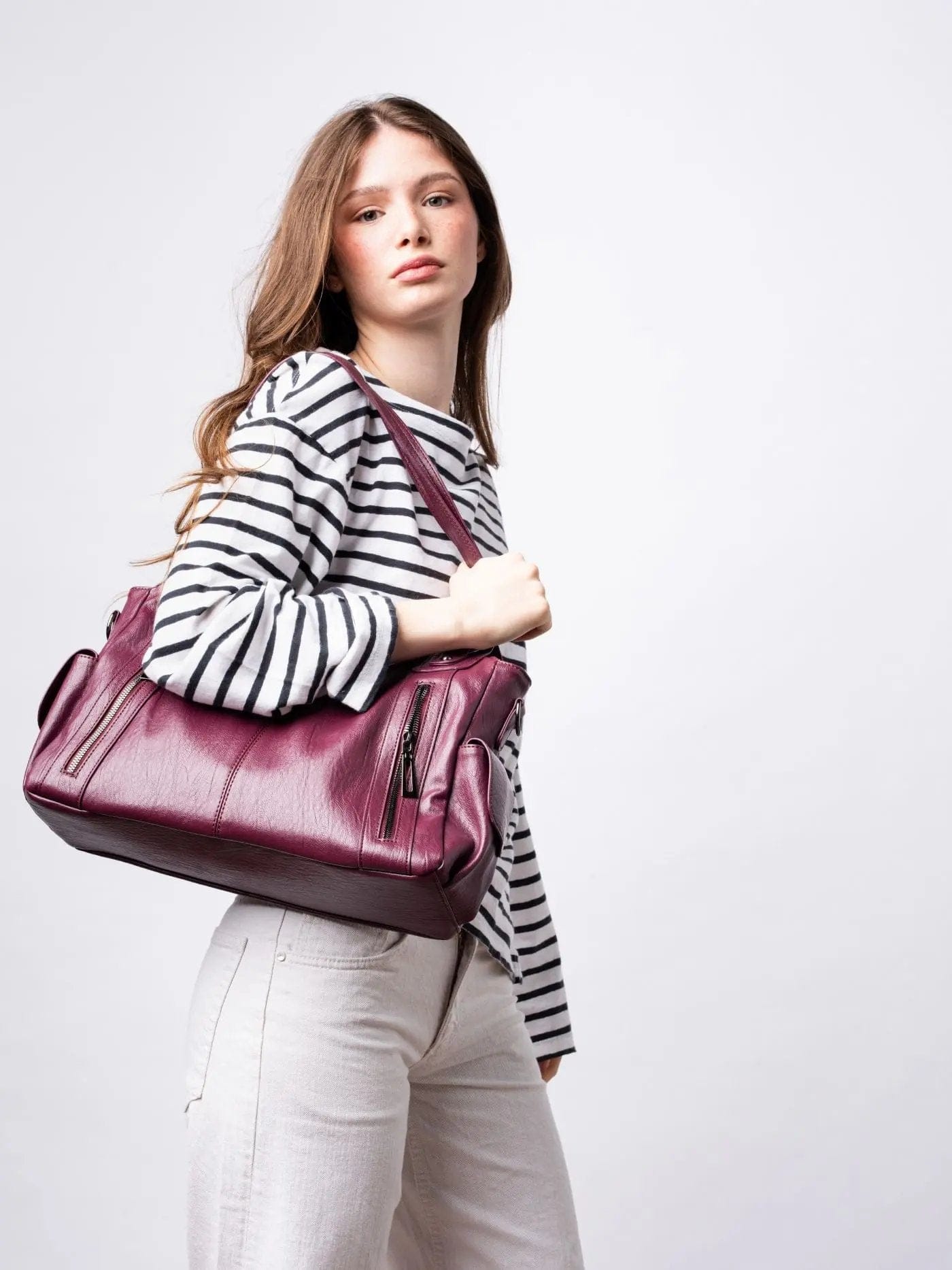 Luxe City Schoudertas Dames – Lichtgewicht & Ruim Design