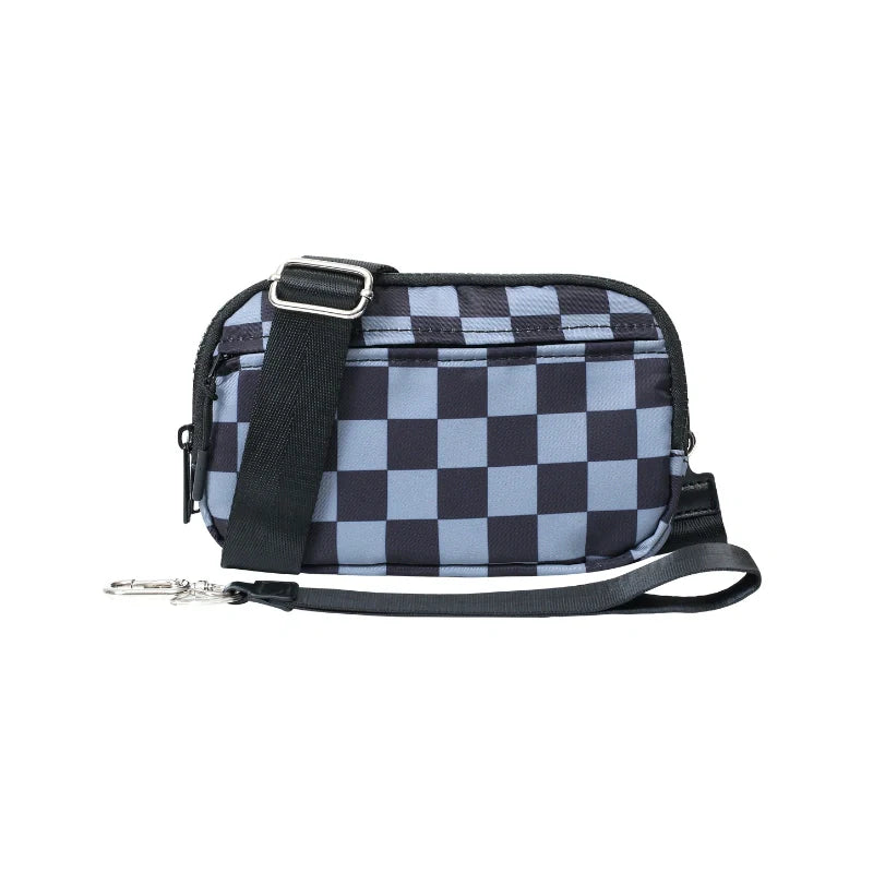 Geruit Grijs en Zwart