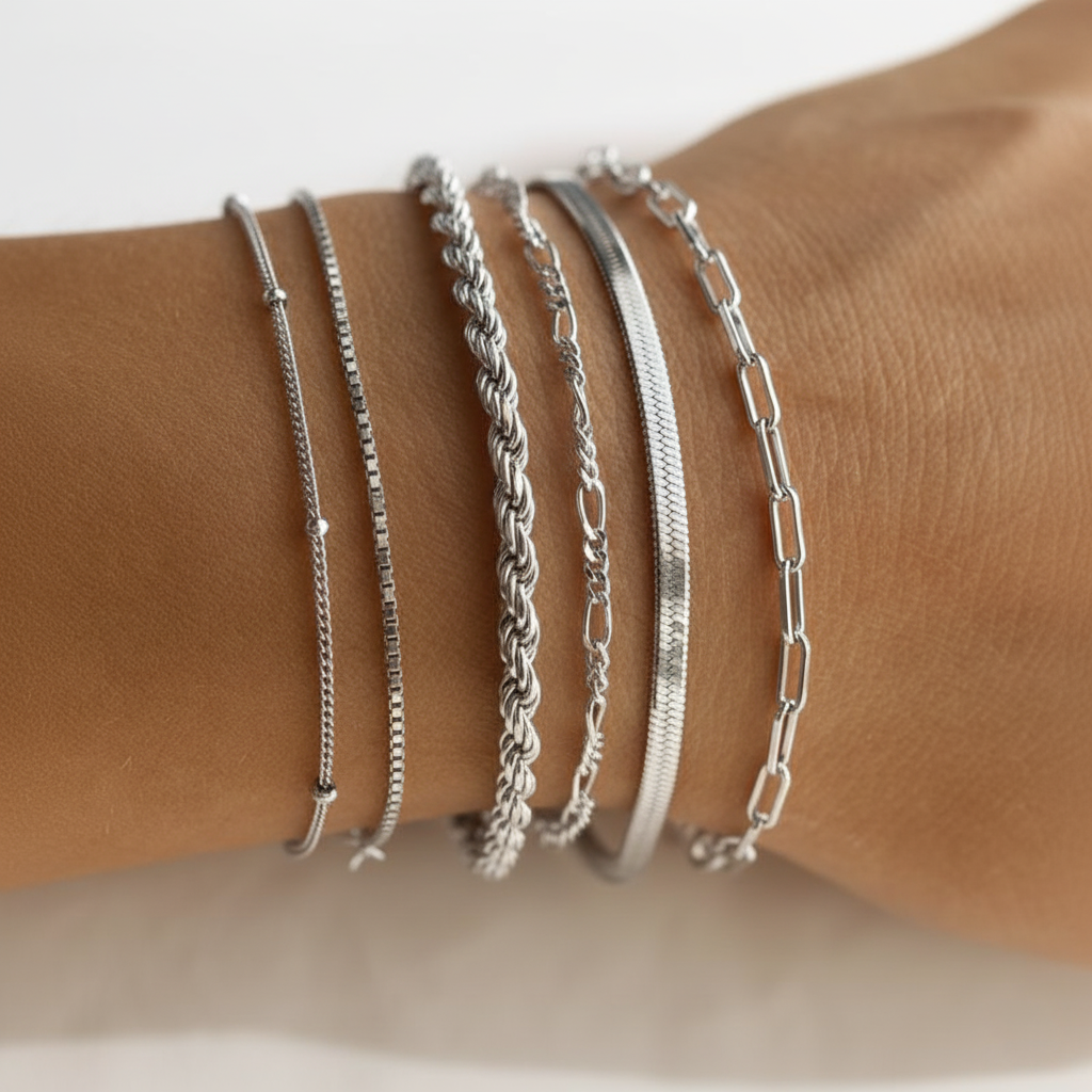 Armbanden Set | 6 Delig | Goud | Dames | Trendy