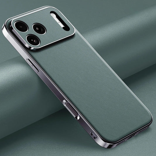 Premium IPhone Hoesje – Luxe Leerlook & Bescherming