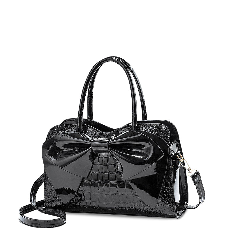 Trendy dames handtas met grote strik – Modieuze en stijlvolle look
