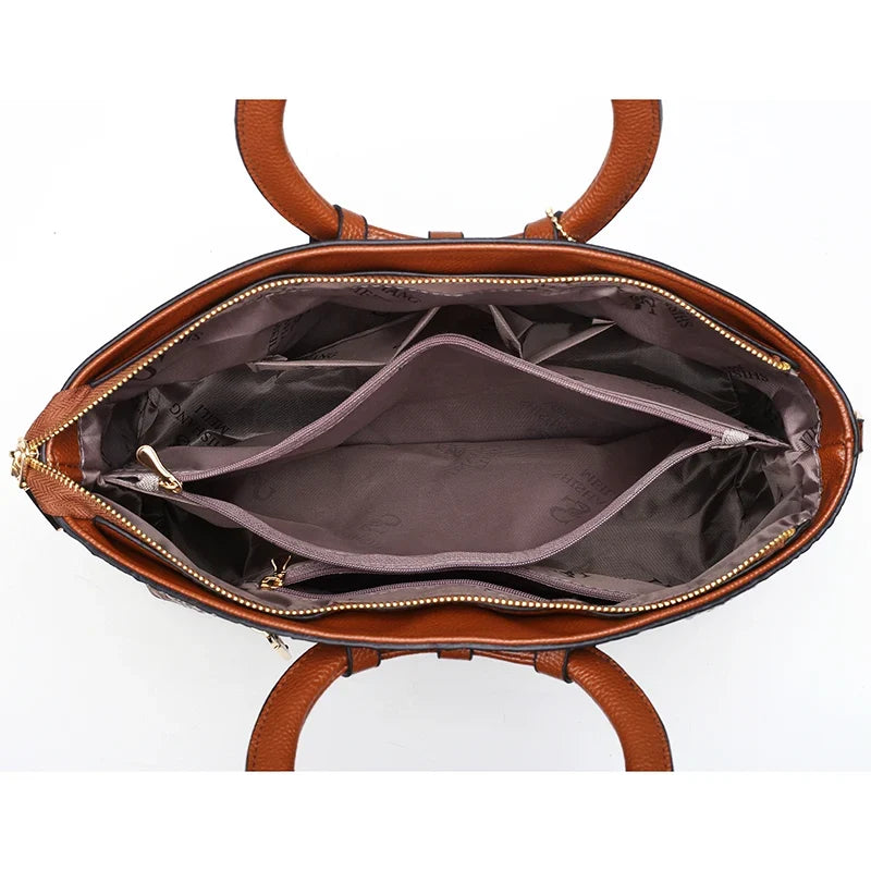 Dames Handtas | Croco Design | Luxe & Ruim