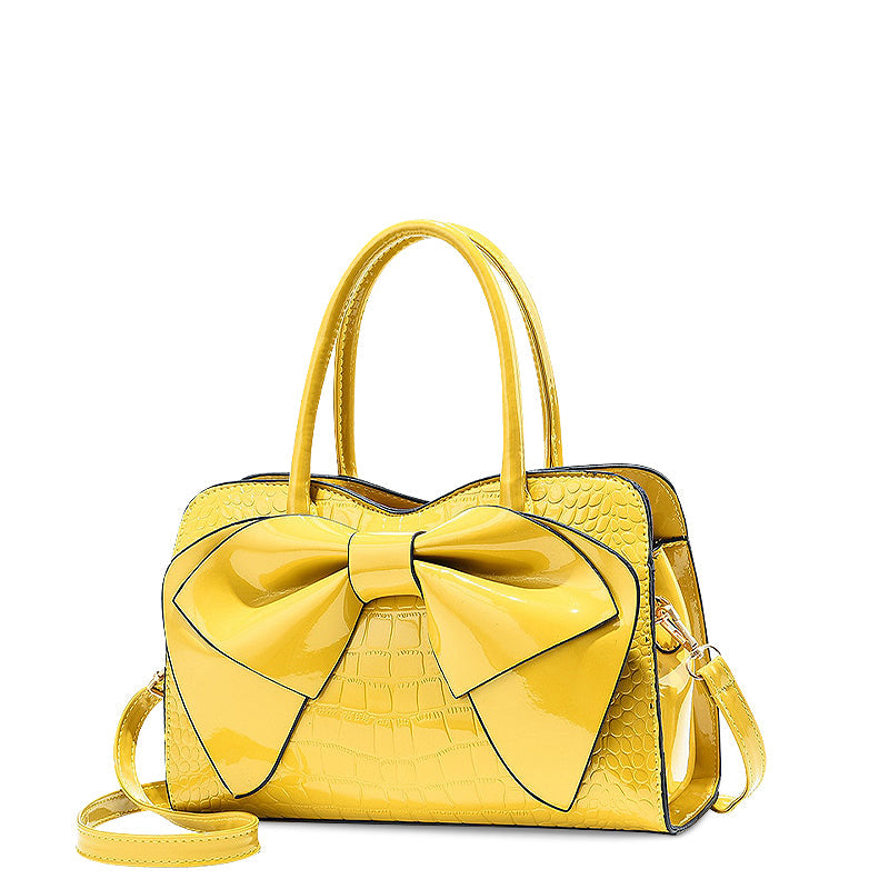 Trendy dames handtas met grote strik – Modieuze en stijlvolle look