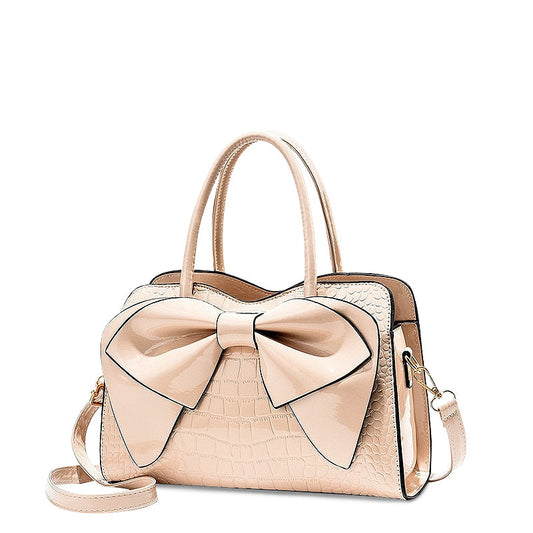 Trendy dames handtas met grote strik – Modieuze en stijlvolle look