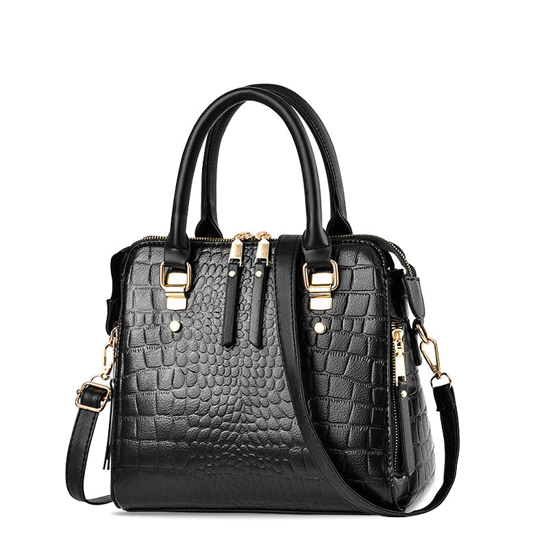 Designer Stijl Crocoprint Tas voor Vrouwen – Chic & Functioneel