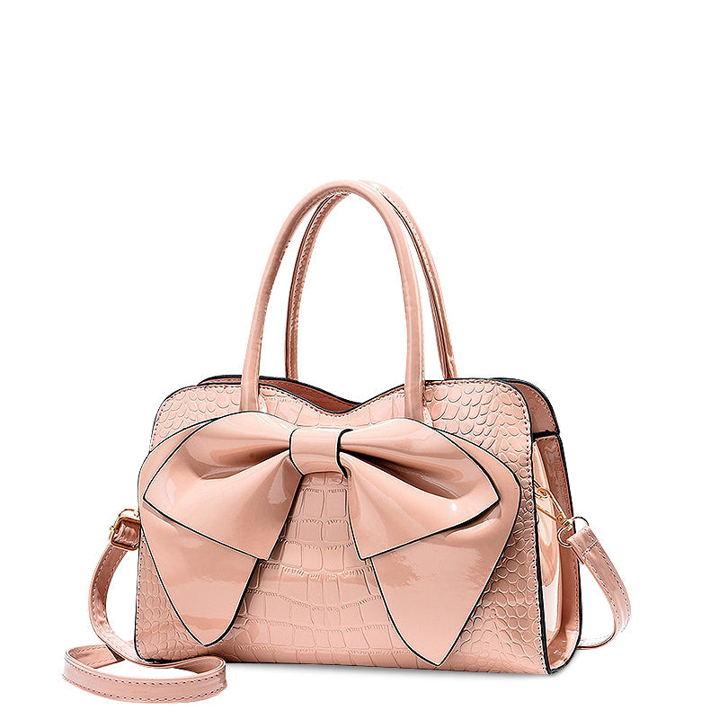 Trendy dames handtas met grote strik – Modieuze en stijlvolle look