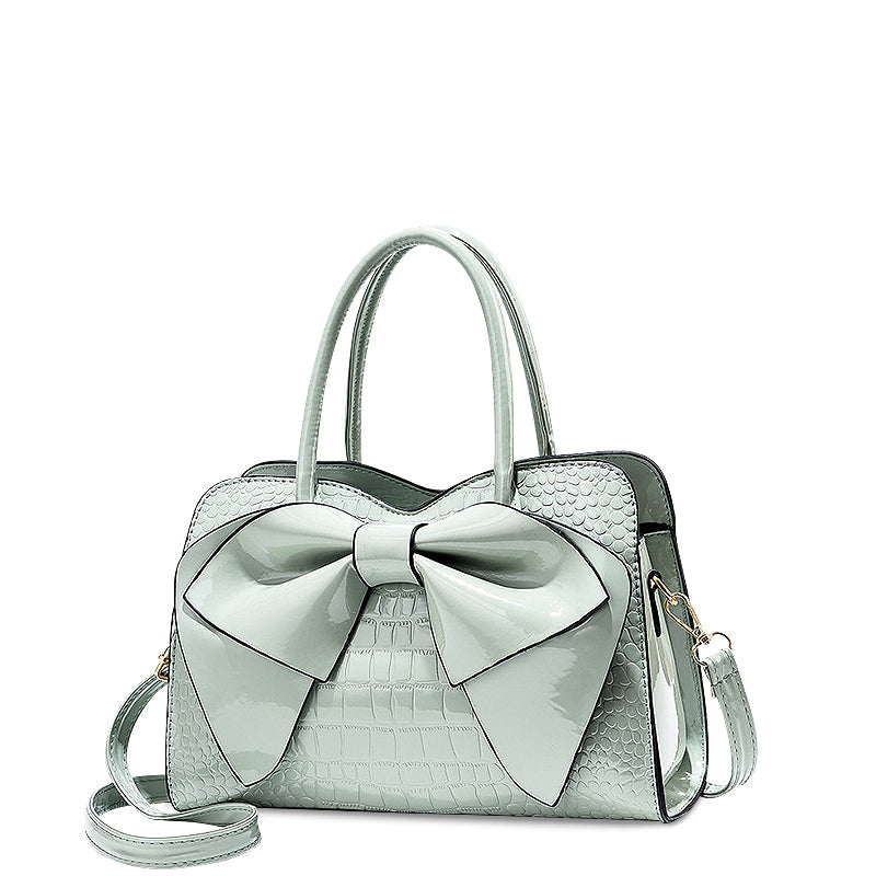 Trendy dames handtas met grote strik – Modieuze en stijlvolle look