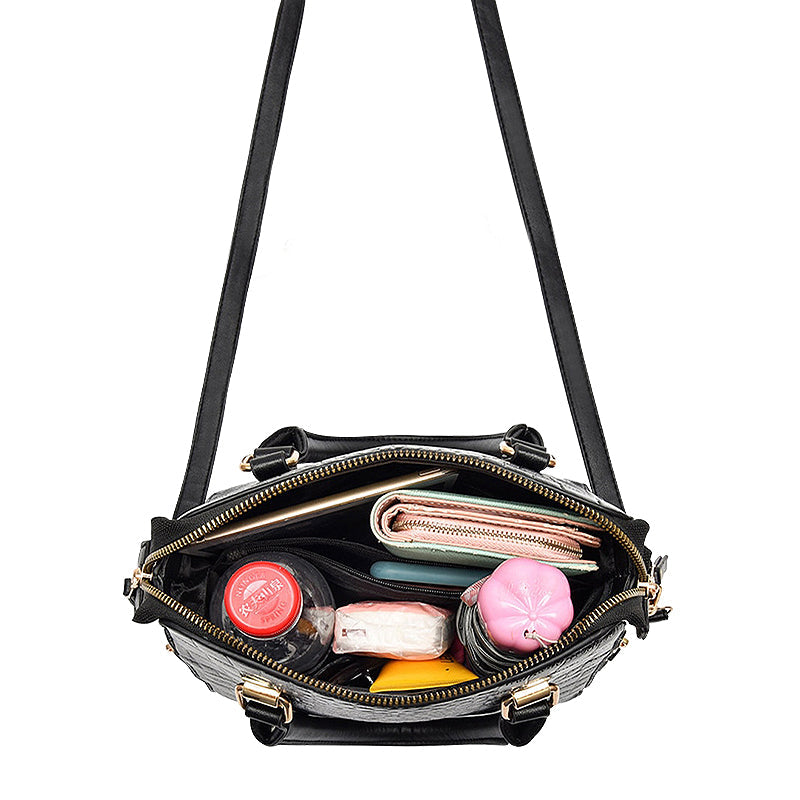 Designer Stijl Crocoprint Tas voor Vrouwen – Chic & Functioneel