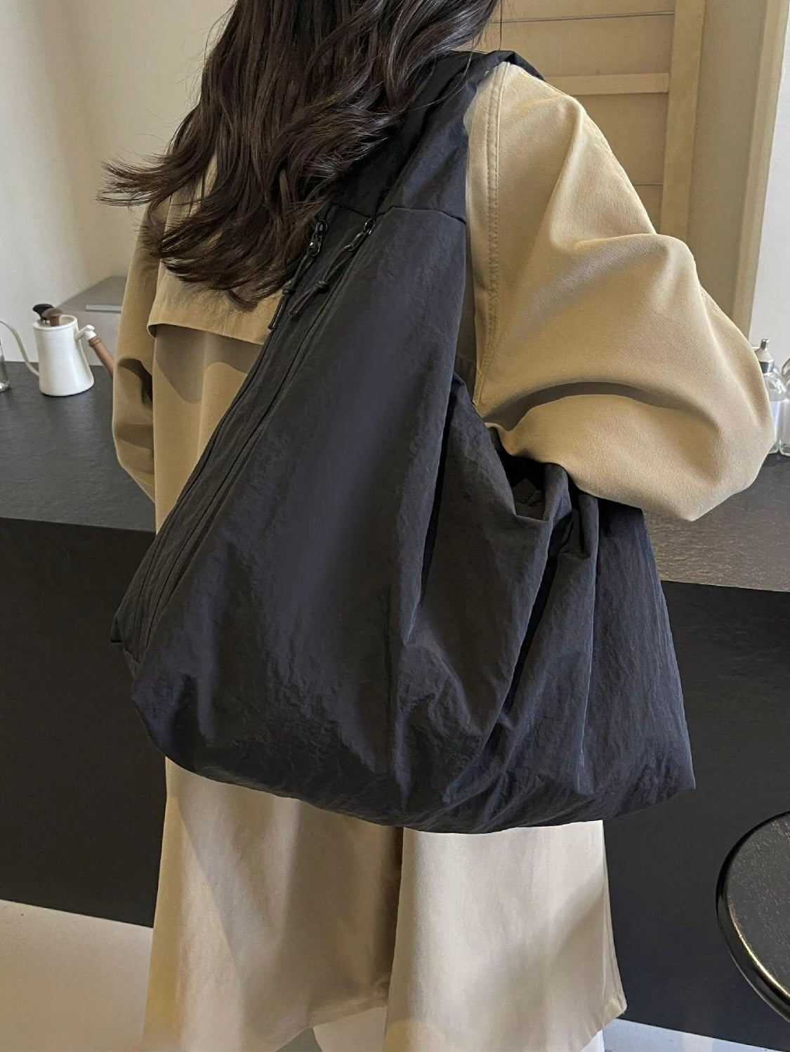 Tote Bag Dames | Oversized | Ruim | Werk & Reizen