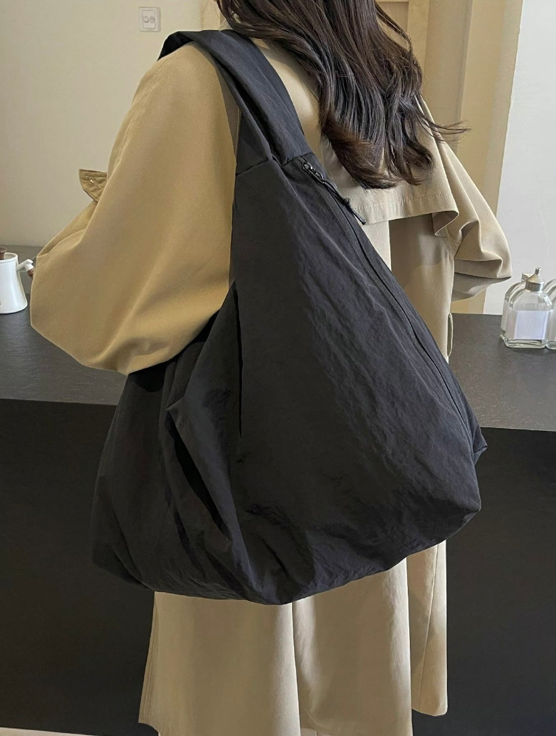 Tote Bag Dames | Oversized | Ruim | Werk & Reizen