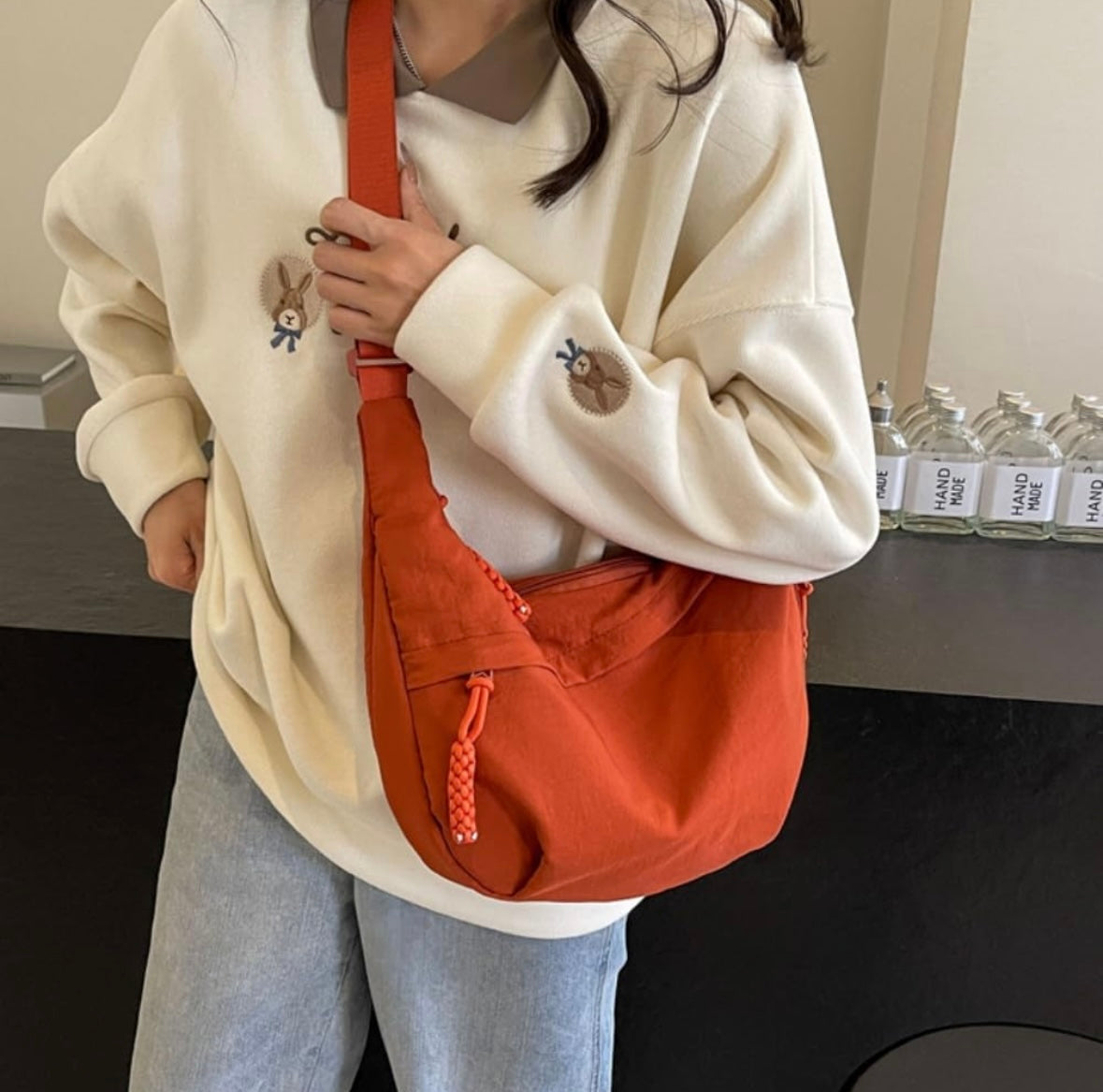 Crossbody Tas Dames | Ruim | Schouderband | Casual