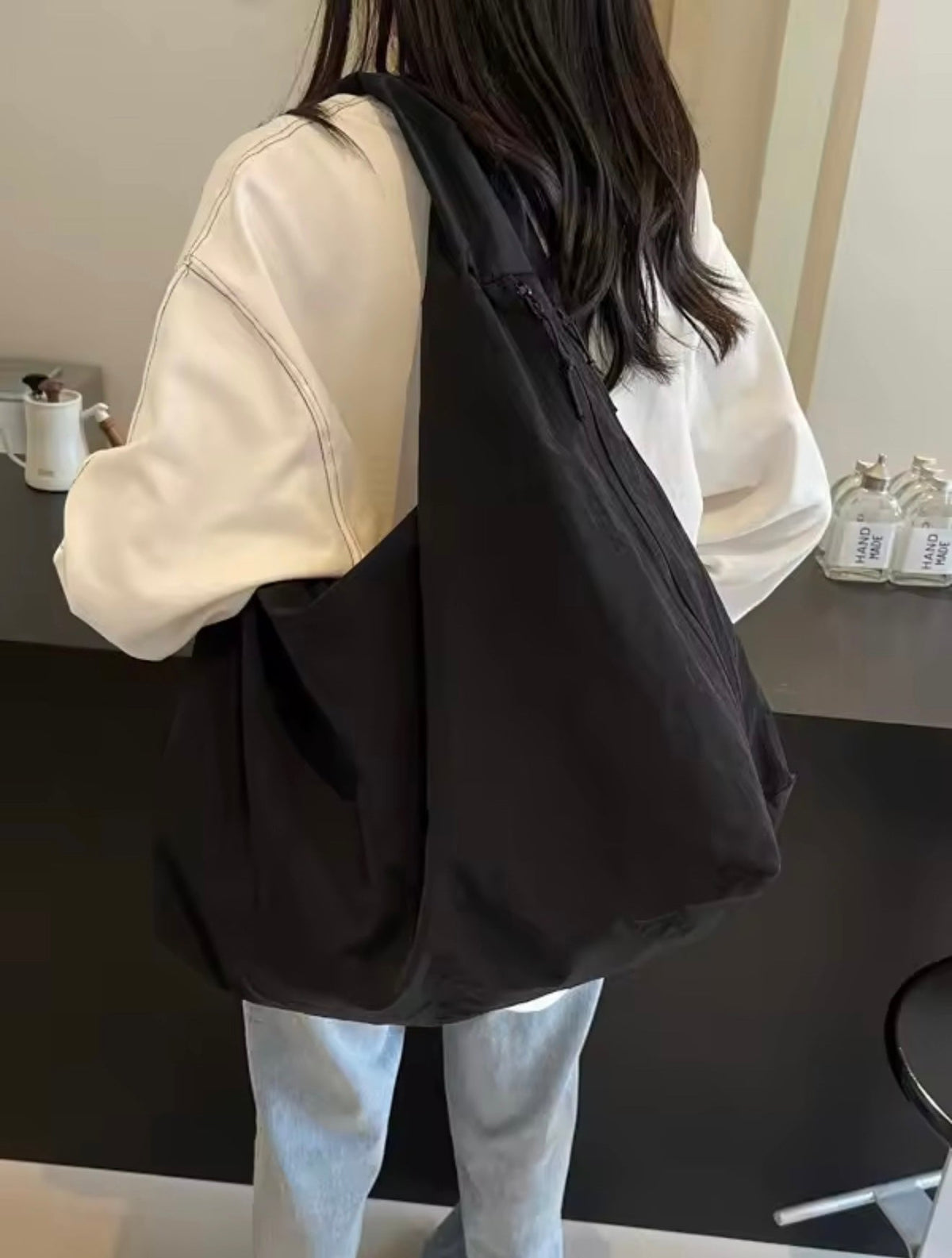 Tote Bag Dames | Oversized | Ruim | Werk & Reizen