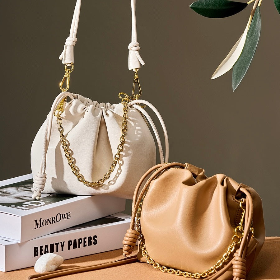 Trendy Crossbody Bucket Tas Dames