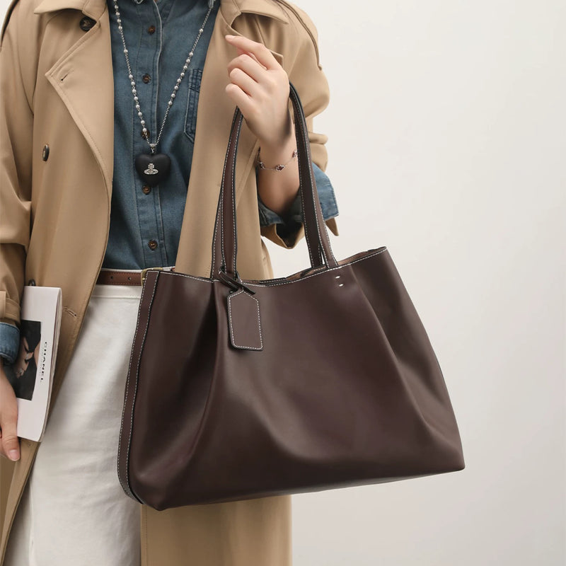 Tote Bag Dames | Ruim | PU-Leer | Schoudertas | Tassen