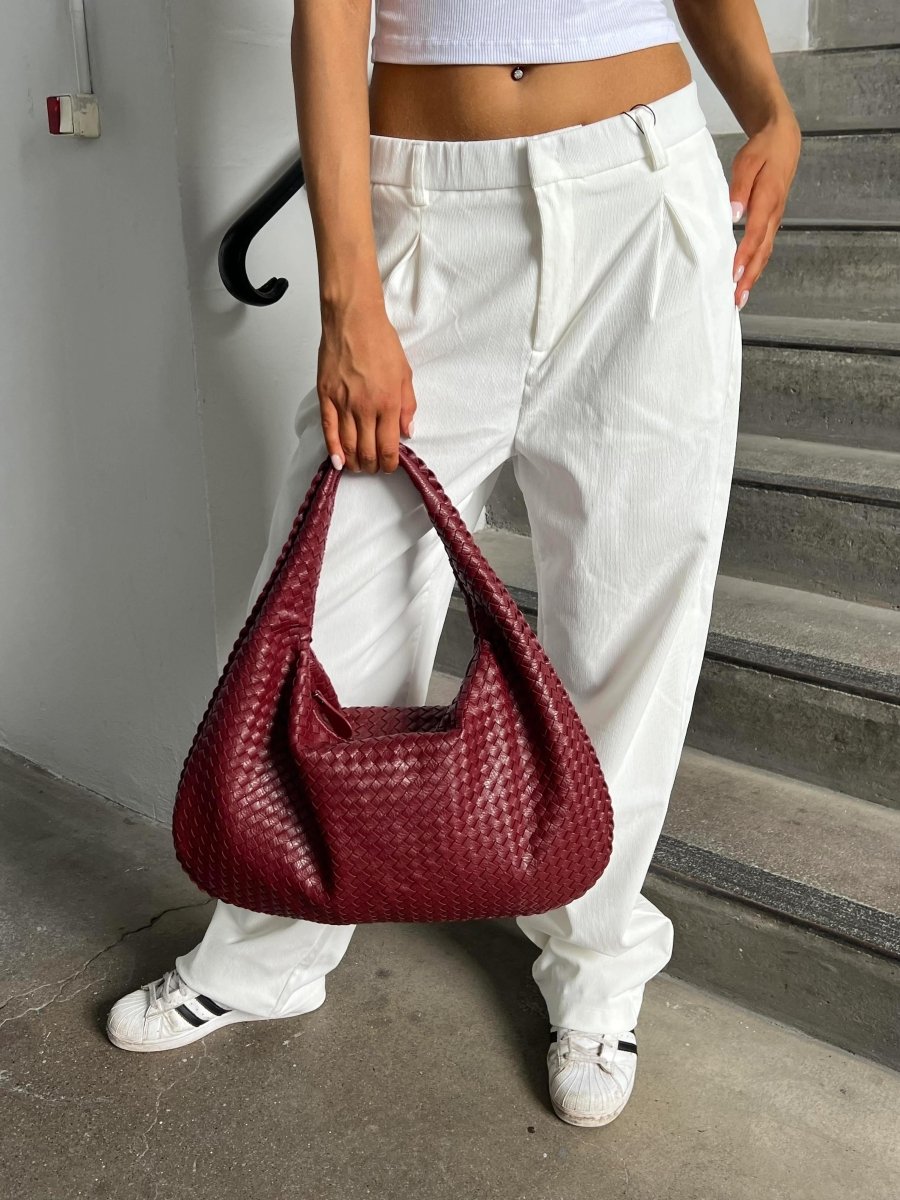 Trendy Gevlochten Schouder Tas – Must-Have Designer Look voor Elke Dag