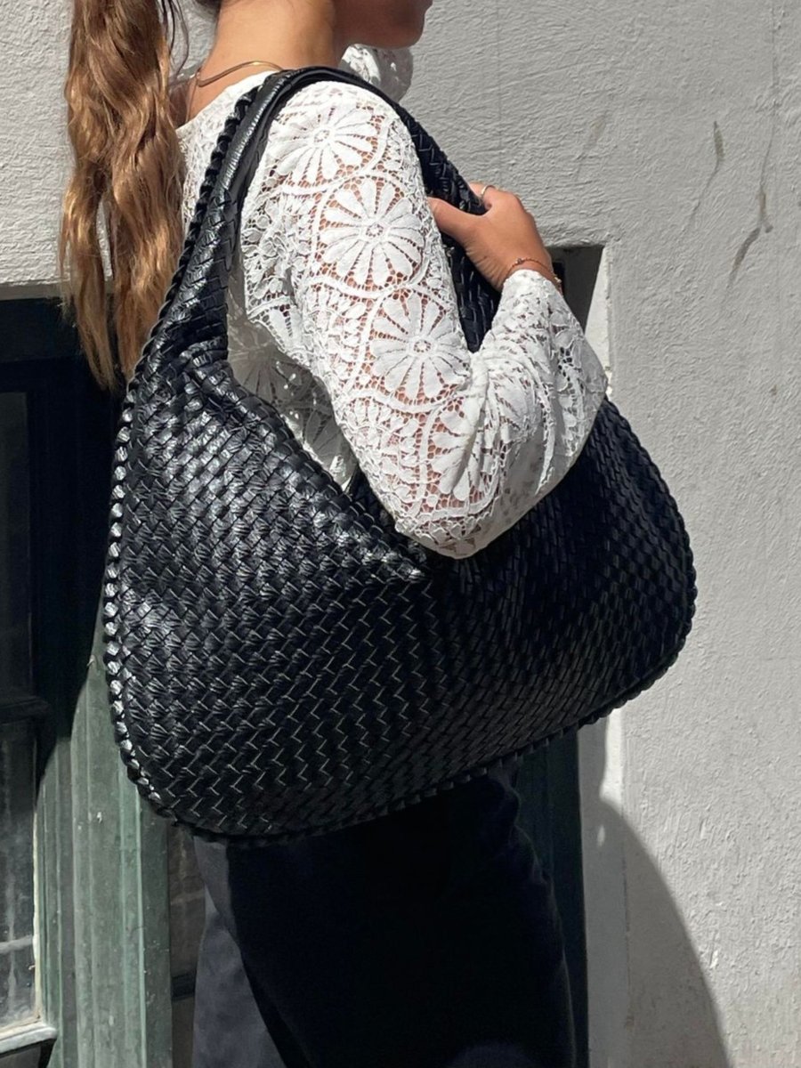 Trendy Gevlochten Schouder Tas – Must-Have Designer Look voor Elke Dag