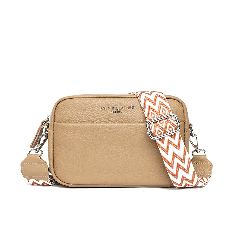 Luxe Crossbody Tas met Bohemian Schouderband