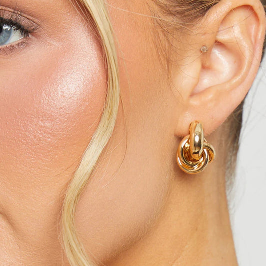 Trendy Oorbellen | Knot Design | Luxe Look