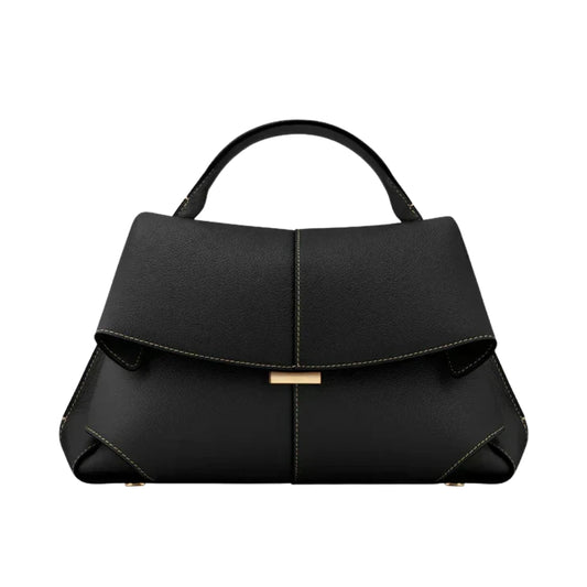 Elegante Handtas Dames – Stijlvolle Zwarte Schoudertas met Luxe Design