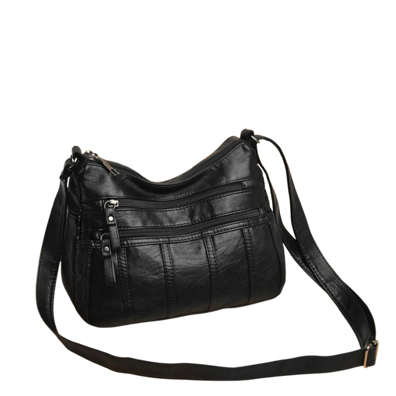 Dames crossbody tas van zacht leer – lichtgewicht en stijlvol