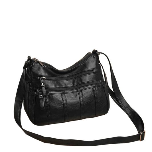 Dames crossbody tas van zacht leer – lichtgewicht en stijlvol