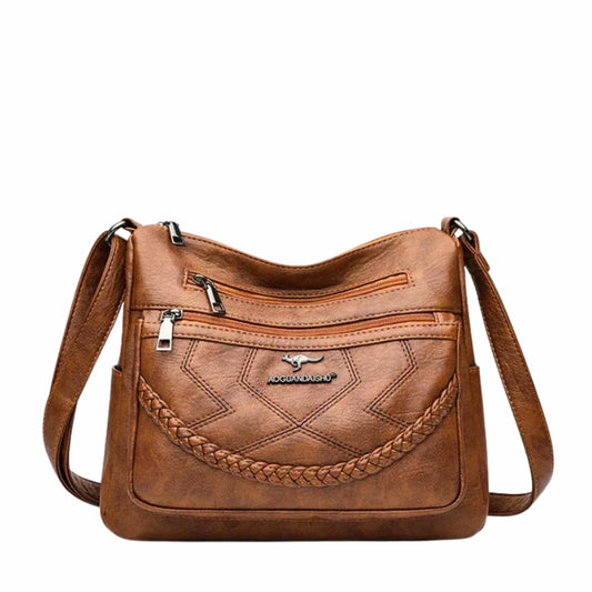 Moderne Crossbody Tas met Veel Vakken