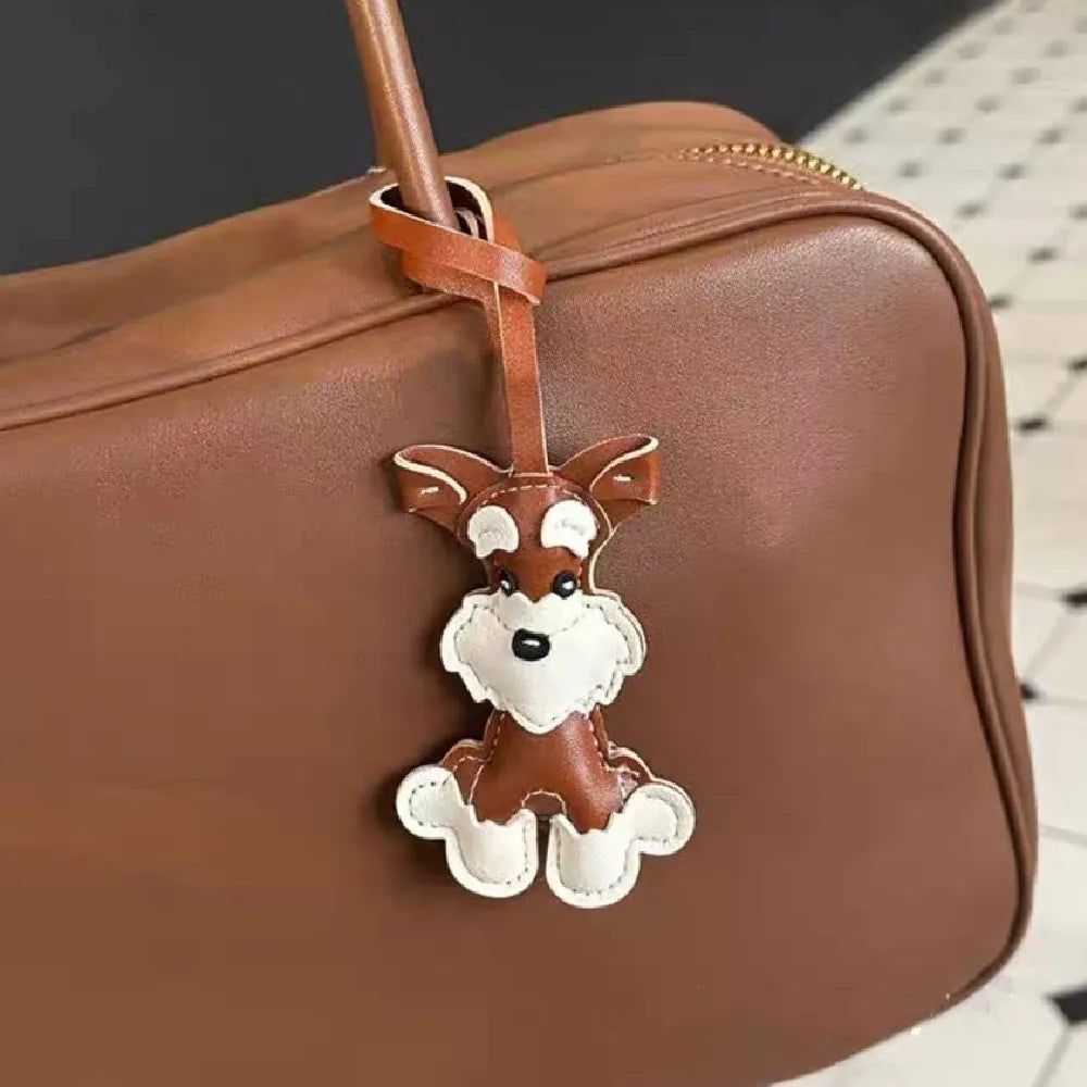 Puppy Bag Charm – Schattige Hond Tashanger Dames