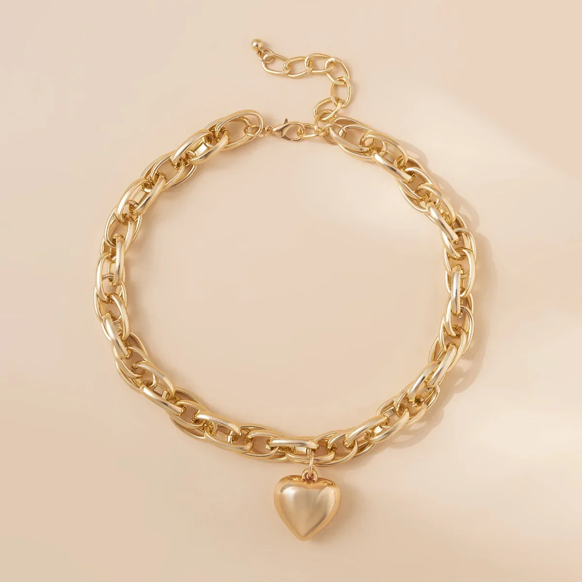 Hartjes Ketting Dames | Schakelketting | Verstelbaar