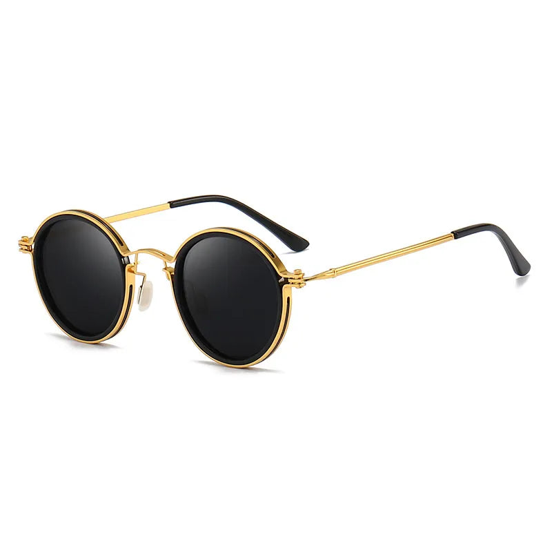 Zonnebril Unisex | Tijdloos Rond Model | UV Bescherming | Premium Afwerking