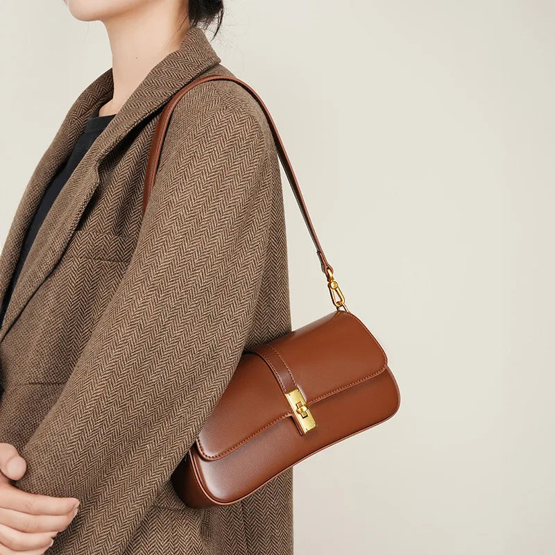 Crossbody tas met Gouden Details