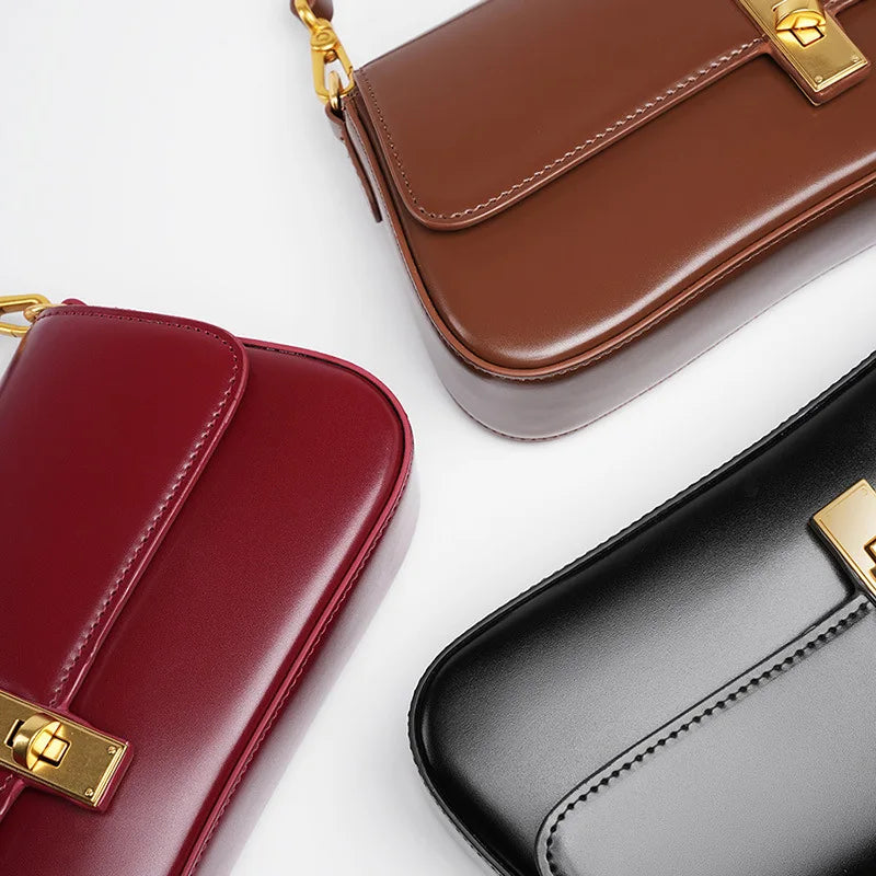 Crossbody tas met Gouden Details