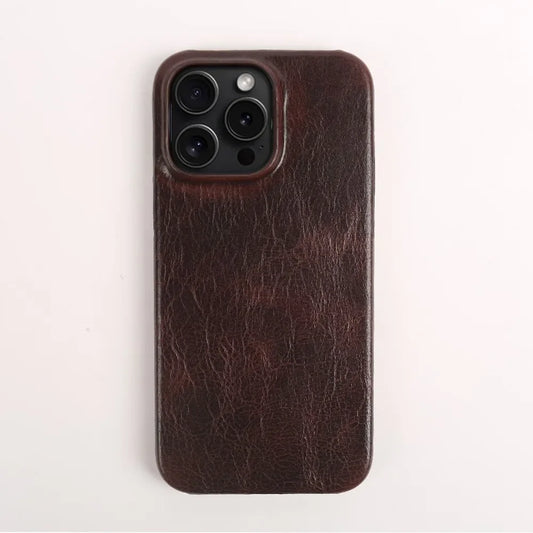 Premium Leren Iphone Case – Duurzaam, Stijlvol & Beschermend