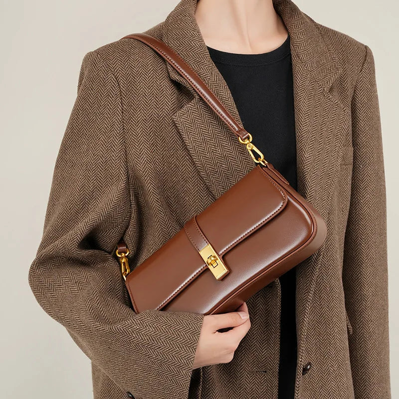 Crossbody tas met Gouden Details