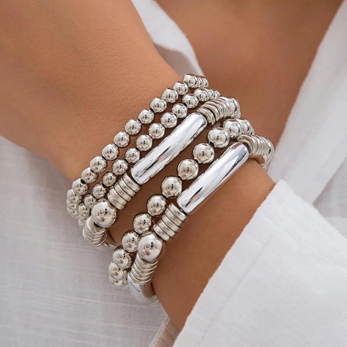 Armbanden Set | Kralen Armbanden | 5 Stuks | Stijlvol