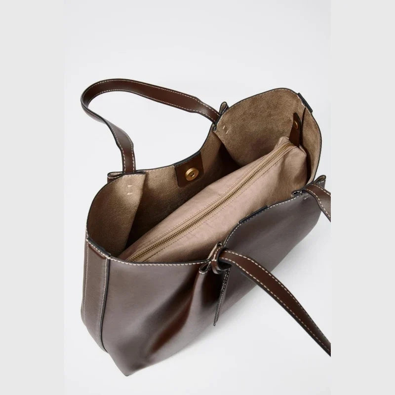 Tote Bag Dames | Ruim | PU-Leer | Schoudertas | Tassen
