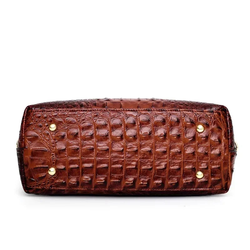 Dames Handtas | Croco Design | Luxe & Ruim