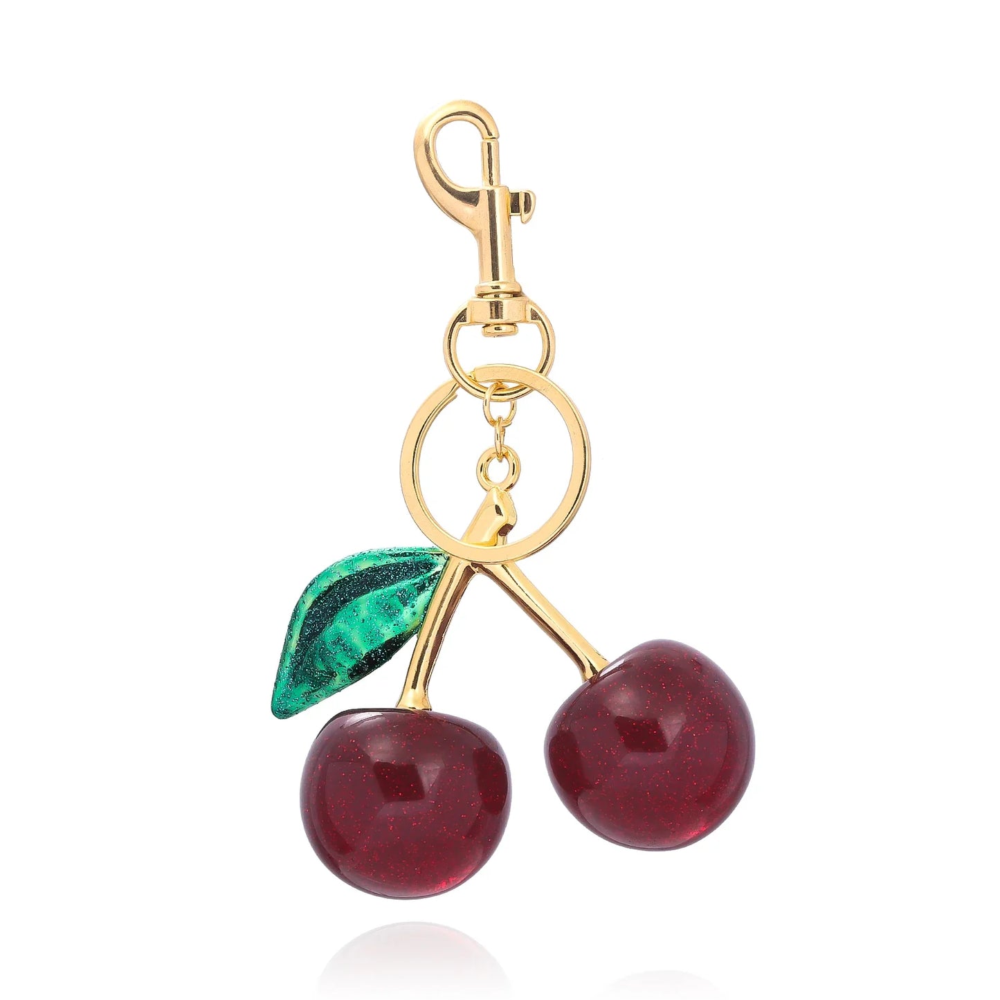 Luxe Cherry Charm Voor Tassen – Speelse & Elegante Accessoir