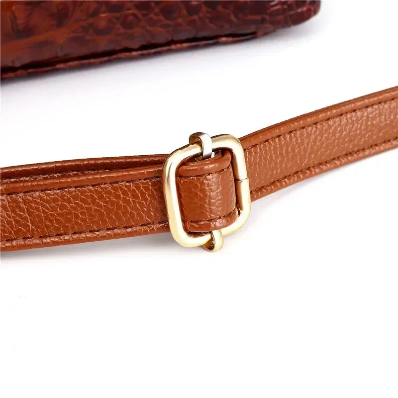 Dames Handtas | Croco Design | Luxe & Ruim