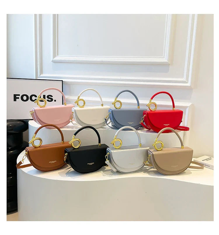 Stijlvolle Halve Maan Tas | Trendy Dames Handtas
