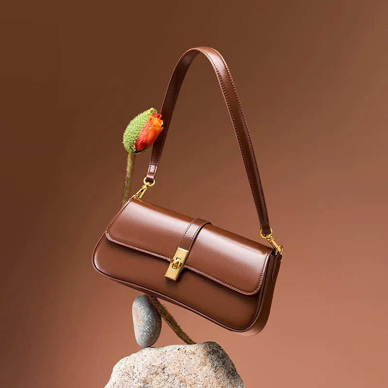 Crossbody tas met Gouden Details