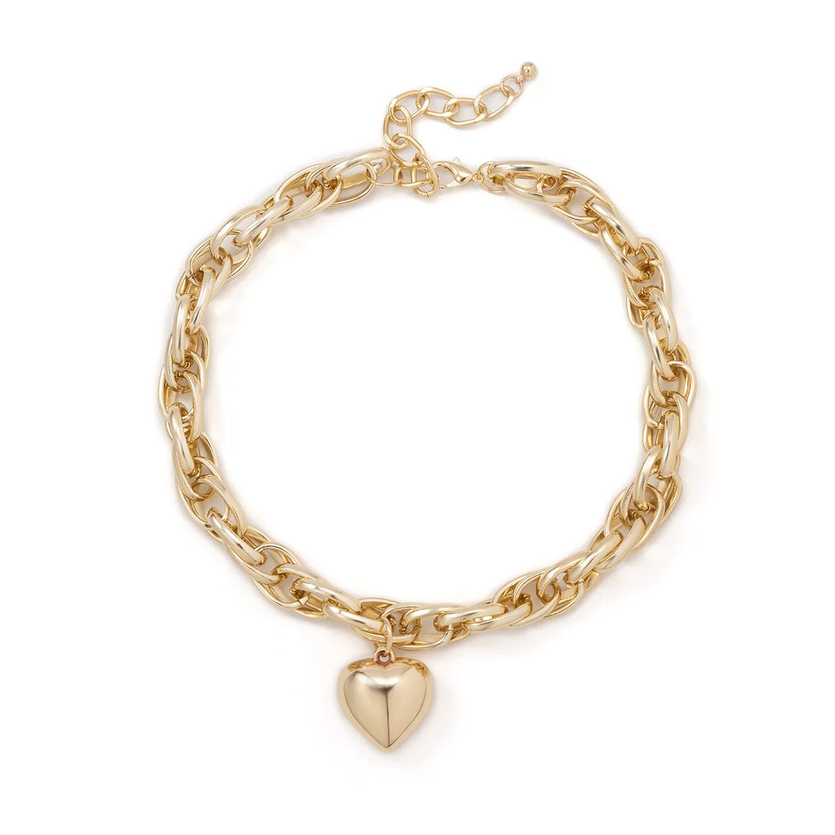 Hartjes Ketting Dames | Schakelketting | Verstelbaar