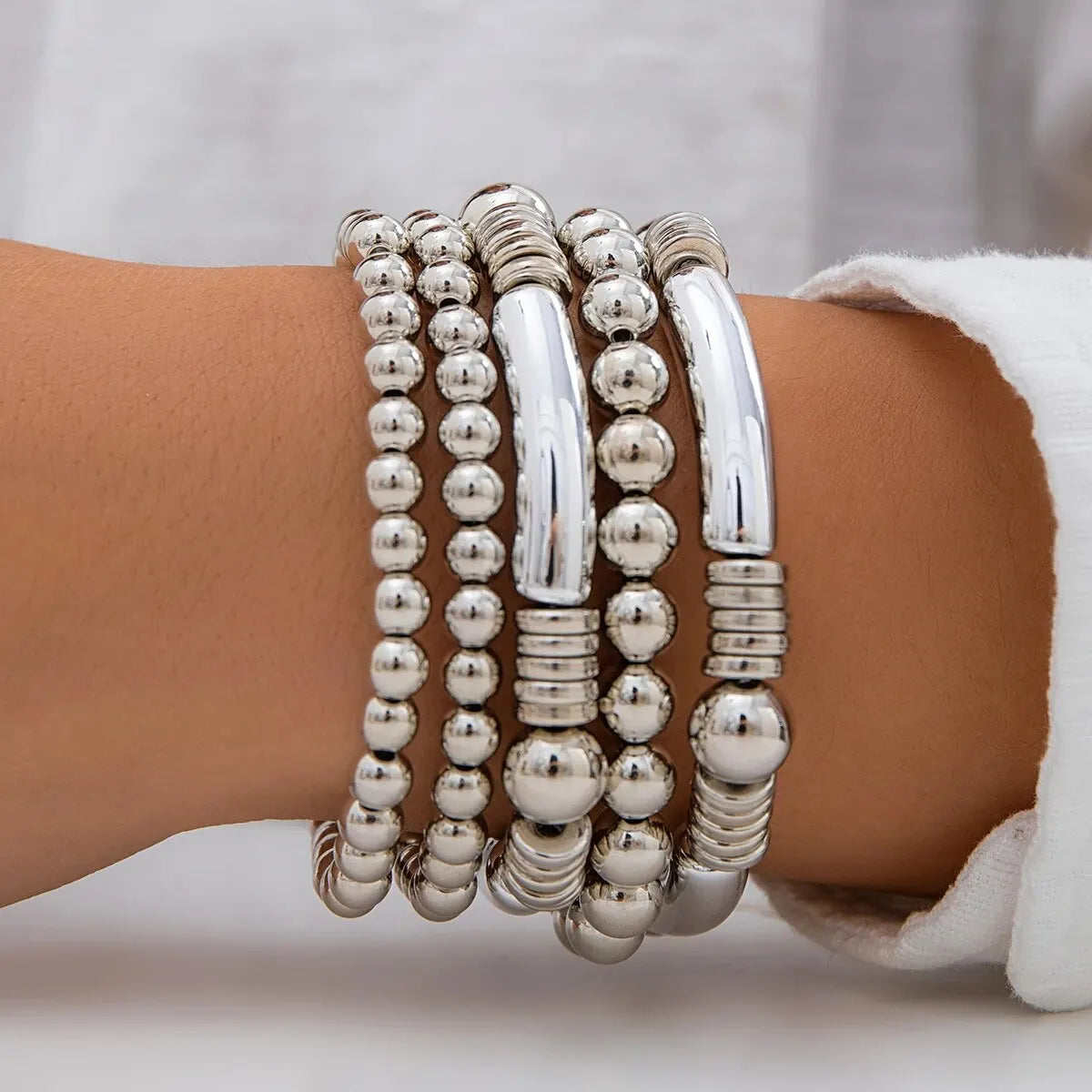 Armbanden Set | Kralen Armbanden | 5 Stuks | Stijlvol