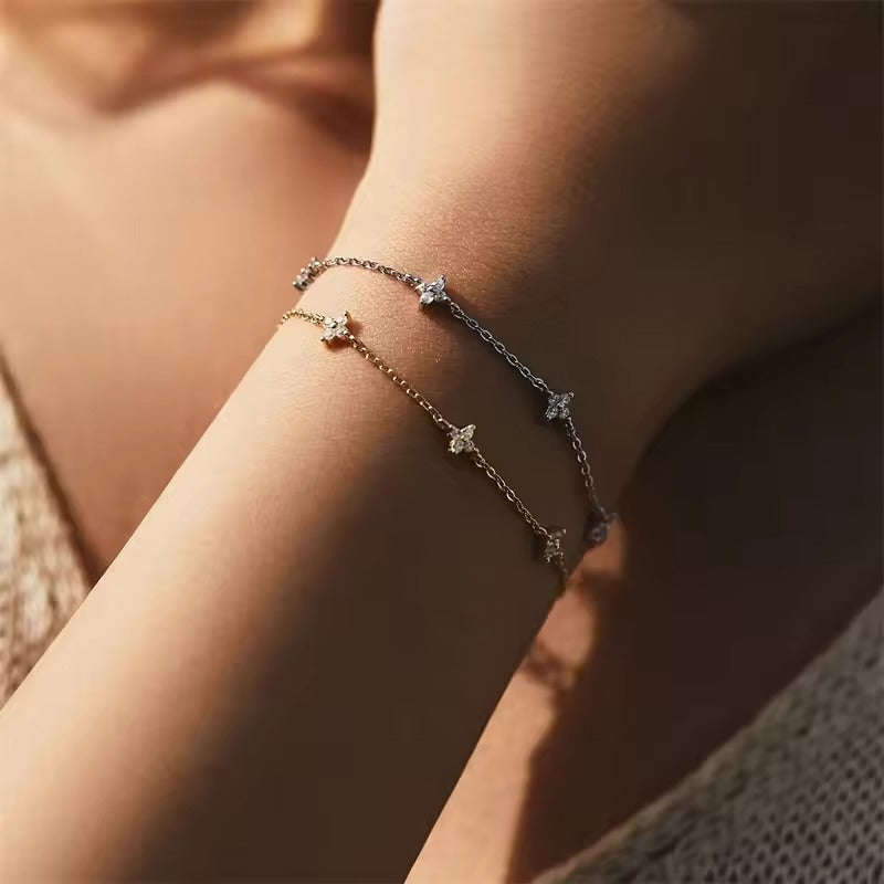 Luxe Armband Dames – Sterling Zilver of Goud met 18K Plating