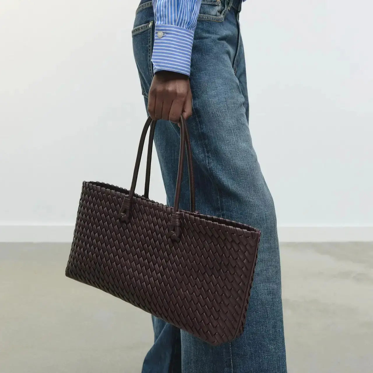 Elegante Gevlochten Tas | Tijdloze Dames Handtas