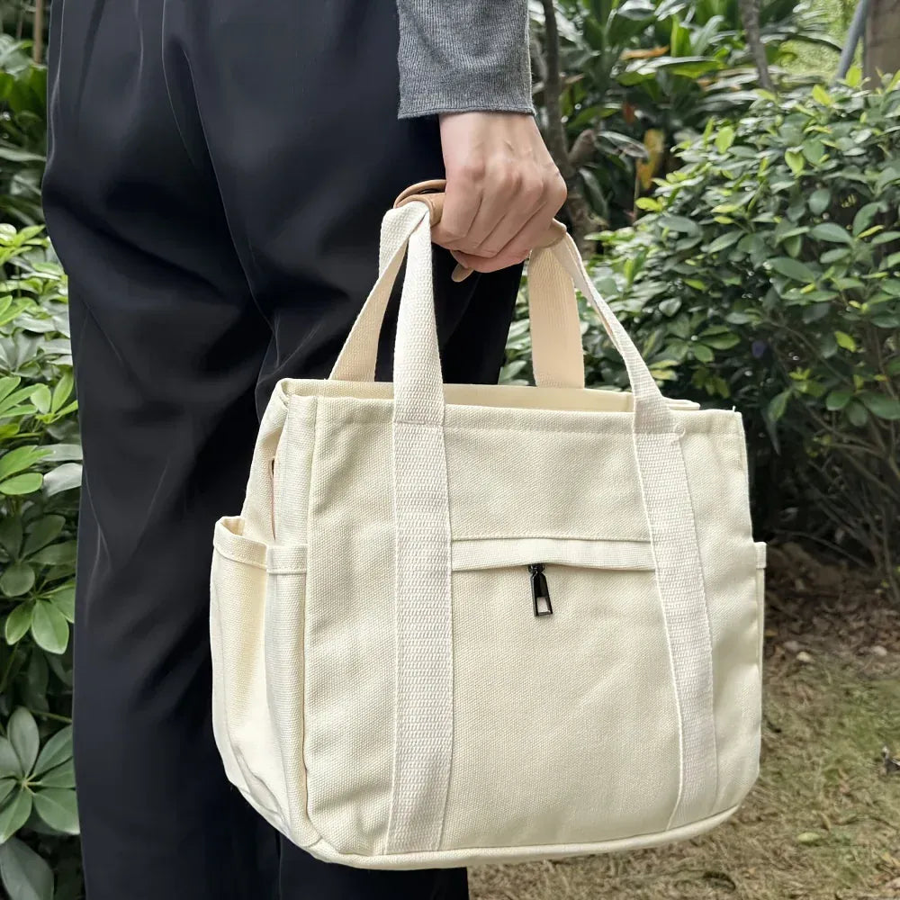 Tote Bag | Dames | Ruim | Meerdere Vakken | Schouderriem