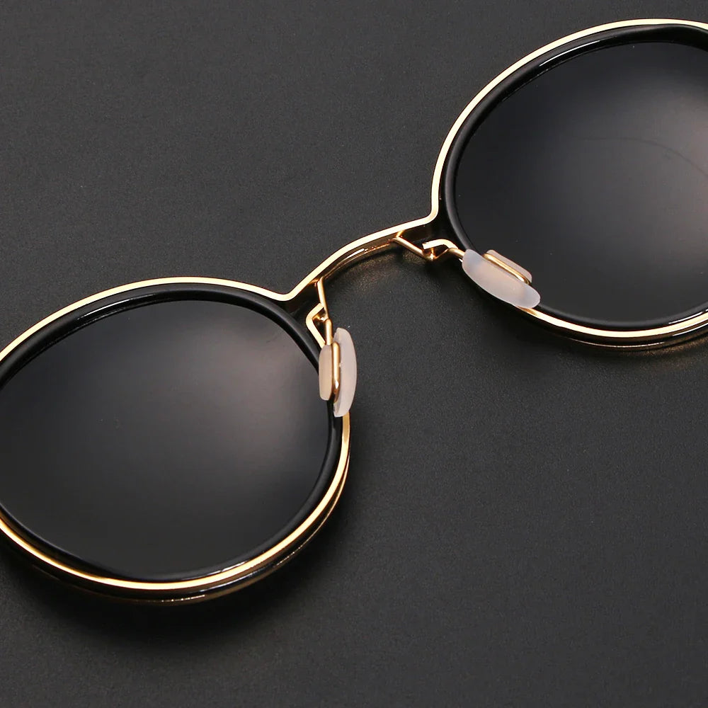Zonnebril Unisex | Tijdloos Rond Model | UV Bescherming | Premium Afwerking