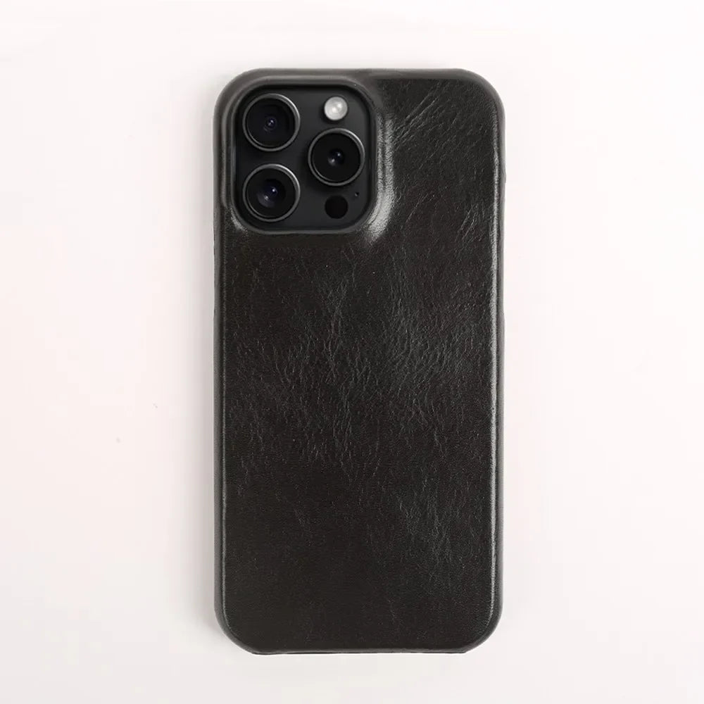 Premium Leren Iphone Case – Duurzaam, Stijlvol & Beschermend