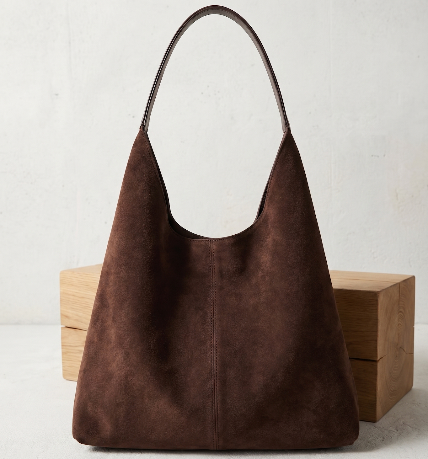 Luxe Shopper Tas Dames | Stijlvolle Vegan Suède Tote Bag